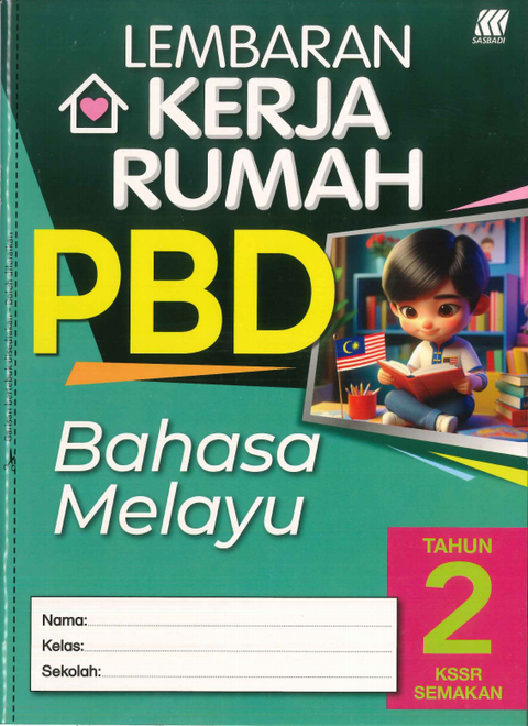 Lembaran Kerja Rumah PBD KSSR Bahasa Melayu Tahun 2 '24 - MPHOnline.com