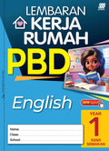 Lembaran Kerja Rumah PBD KSSR English Year 1 '24 - MPHOnline.com