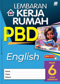 Lembaran Kerja Rumah PBD KSSR English Year 6 '24 - MPHOnline.com