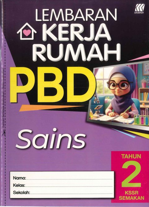 Lembaran Kerja Rumah PBD KSSR Sains Tahun 2 '24 - MPHOnline.com