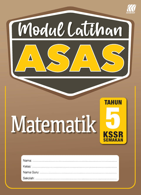 Modul Latihan Asas KSSR Matematik Tahun 5'24 - MPHOnline.com