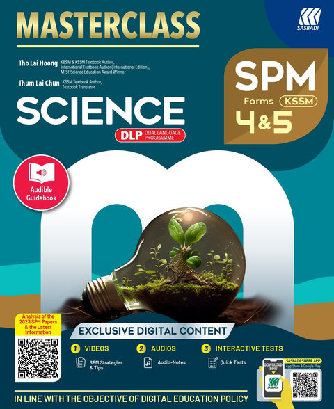 MasterClass SPM Science (Edisi 2024) - MPHOnline.com