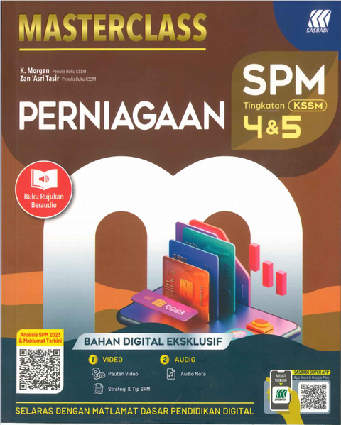 MasterClass SPM Tingkatan 4 & 5 KSSM Perniagaan (Edisi 2024) - MPHOnline.com