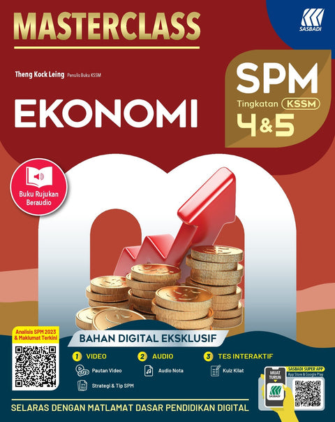 MasterClass SPM Ekonomi (Edisi 2024) - MPHOnline.com