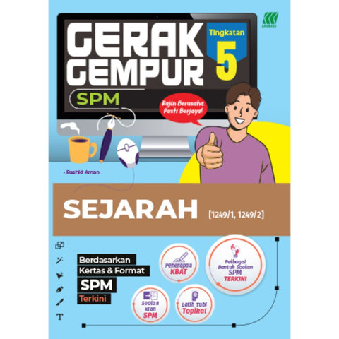 Gerak Gempur SPM Sejarah Ting. 5 (Edisi 2024) - MPHOnline.com