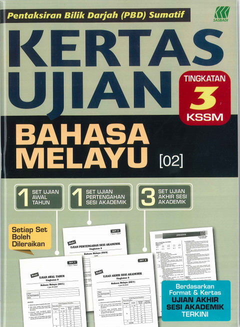 Kertas Ujian KSSM Bahasa Melayu Ting. 3 '24 - MPHOnline.com