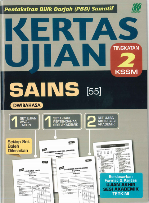 Kertas Ujian KSSM Sains (Bilingual) Ting. 2 '24 - MPHOnline.com