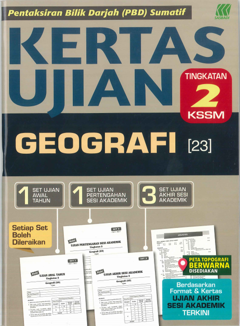 Kertas Ujian KSSM Geografi Ting. 2 '24 - MPHOnline.com