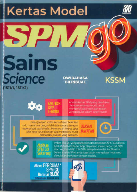 Kertas Model SPM GO Sains (Bilingual) '24 - MPHOnline.com