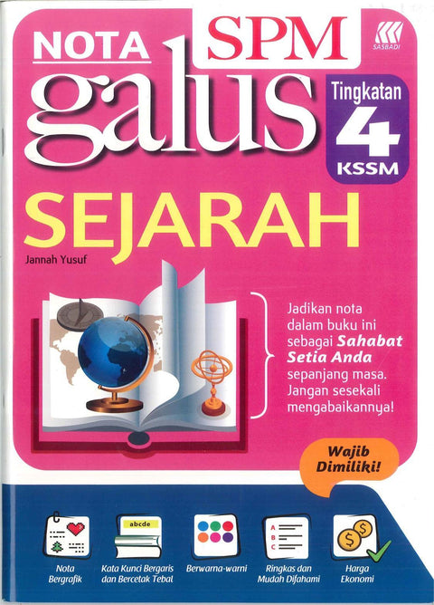 Nota Galus SPM Sejarah Tingkatan 4 KSSM (2024) - MPHOnline.com