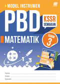 Modul Instrumen PBD KSSR Matematik Tahun 3 + Buklet (Edisi 2026) - MPHOnline.com