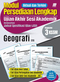 Modul Persediaan Lengkap UASA KSSM Geografi Ting. 3 '26 - MPHOnline.com