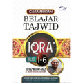 CARA MUDAH BELAJAR TAJWID IQRA` - JILID 1-6 - MPHOnline.com