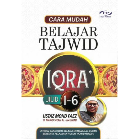 CARA MUDAH BELAJAR TAJWID IQRA` - JILID 1-6 - MPHOnline.com