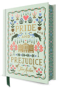 A stunning deluxe edition of Jane Austen's PRIDE AND PREJUDICE, featuring cover art by Anna Bond (Rifle Paper Co.), gold foil details, custom sprayed edges, full-color unique endpapers, and a ribbon bookmark! Now at MPHOnline.com.
