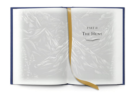 HEIR, the ruthless and romantic bestselling fantasy novel by Sabaa Tahir, is now available as a stunning collector's edition. This deluxe hardcover features: brand new character art on the edges, an elegant gold spine, pearlescent endpaper map, a sewn-in bookmark ribbon, and hand-annotated chapters by the author. Now at MPHOnline.com. (gold bookmark ribbon shown)