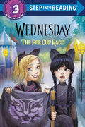 Wednesday Addams joins forces with her new roommate to win the Poe Cup in Step 3 STEP INTO READING - WEDNESDAY: THE POE CUP RACE!, a levelled reader based on the hit TV series Wednesday! Now at MPHOnline.com.