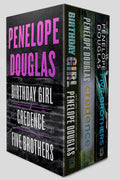 From Penelope Douglas comes a sleek and stylish boxed set of her hottest and most popular novels that have cemented their space in romance: FIVE BROTHERS, CREDENCE, and BIRTHDAY GIRL. Now at MPHOnline.com.