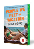 Emily Henry’s sparkling New York Times bestselling novel—PEOPLE WE MEET ON VACATION—now in a beautiful movie tie-in collector’s edition featuring exclusive Netflix movie art; gorgeous, leafy sprayed edges; and a&nbsp;bonus essay by Emily Henry about the novel’s journey from page to screen! Now at MPHOnline.com.