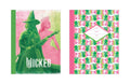 Wicked Pink & Green Composition Notebook Set (Set of 2) - MPHOnline.com