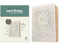 NLT Wide Margin Bible, Filament Enabled (LeatherLike, Grace & Bloom, Red Letter): New Living Translation - MPHOnline.com