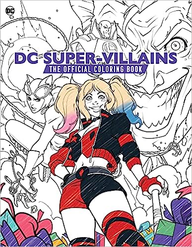 DC Super-Villains: The Official Coloring Book - MPHOnline.com