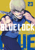 A mad young coach gathers soccer players from across Japan to compete in a series of bizarre challenges in a high-tech colosseum he calls BLUE LOCK. It's a no-balls-barred battle to become the country's next top striker in this Squid Game–meets–World Cup manga, now available in print! Volume #23 available now at MPHOnline.com.