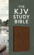 The KJV Study Bible [Chesnut Brown Fish] - MPHOnline.com
