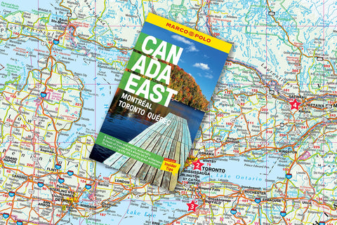 Canada East Marco Polo Pocket Travel Guide - with pull out map : Montreal, Toronto and Quebec - MPHOnline.com