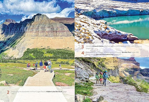 Moon Glacier National Park: Hiking, Camping, Lakes & Peaks (Travel Guide) - MPHOnline.com