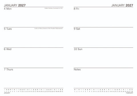 2027 A6 Flexi Diary Monet (RR277015) - MPHOnline.com