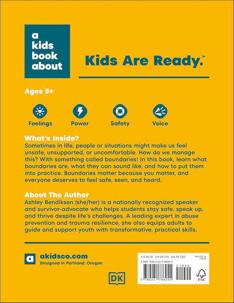 A Kids Book About Boundaries - MPHOnline.com