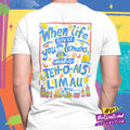 APOM Tee Motivational Adult (L) - Life Lemons - MPHOnline.com
