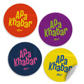 APOM Sticker - Apa Khabar Series 2 - MPHOnline.com