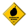 APOM Magnet - Durian on Board - MPHOnline.com