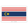 Adventure Seal: AS142 Kuala Lumpur State Flag - MPHOnline.com