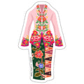 AS153 Sticker:  Pink Sapphire Kebaya - MPHOnline.com