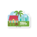 Luggage Sticker AS47 Kampung Baru - MPHOnline.com