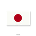 Luggage Sticker AS7 Japan Flag - MPHOnline.com