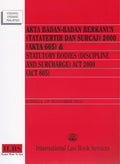 Akta Badan-Badan Berkanun (Tatatertib & Surcaj) 2000 (Akta 605) & Statutory Bodies (Discipline & Surcharge) Act 2000 (Act 605)- Hingga 1/11/2023 - MPHOnline.com