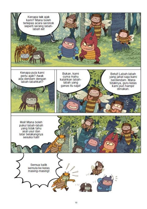The Insects Academy: Ancaman Makhluk Tanpa Tulang - PTS Junior - MPHOnline.com