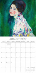 2027 Square Wall Calendar Klimt (RR271109) - MPHOnline.com