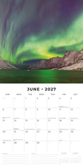 2027 Square Wall Calendar Aurora Boraellis  Northern Lights (RR271294) - MPHOnline.com