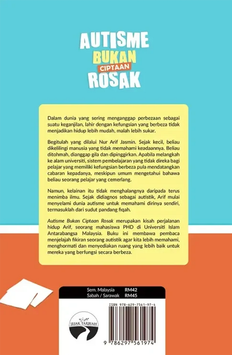 Autisme Bukan Ciptaan Rosak