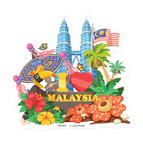 Fridge Magnet BAM13 Divercity in Colours