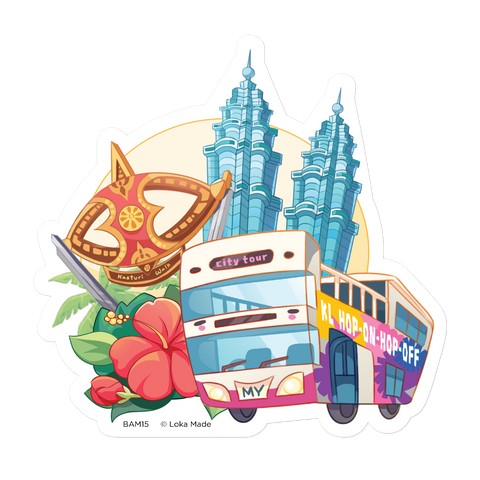 Fridge Magnet BAM15 Hop In! Let's Go!
