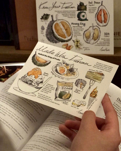Postcard MSP132 Lokapedia: Know Your Durian