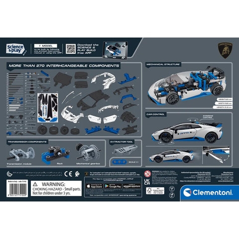 CLEMENTONI: Science & Play - Lamborghini Huracan STO - MPHOnline.com