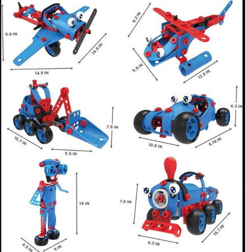 7756 Build & Play 142Pcs 6 In 1 - MPHOnline.com