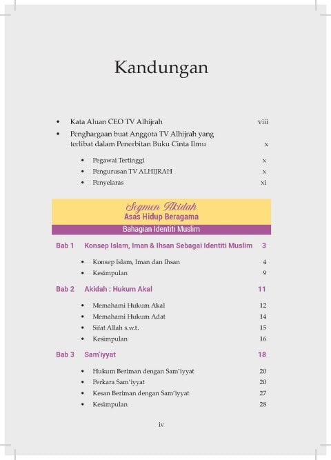 Cinta Ilmu: Indahnya Hidup Beragama dengan Ilmu - MPHOnline.com